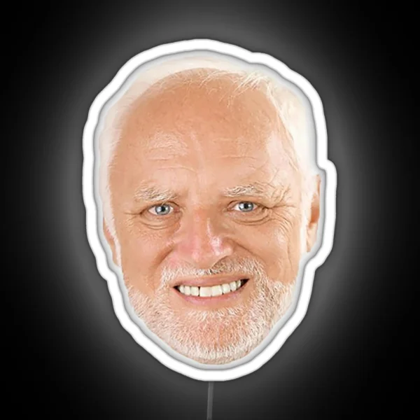 Hide The Pain Harold RGB Neon Sign