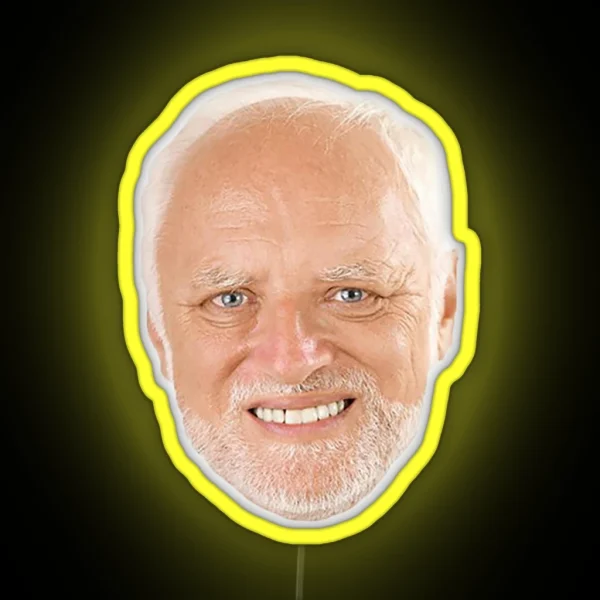 Hide The Pain Harold RGB Neon Sign