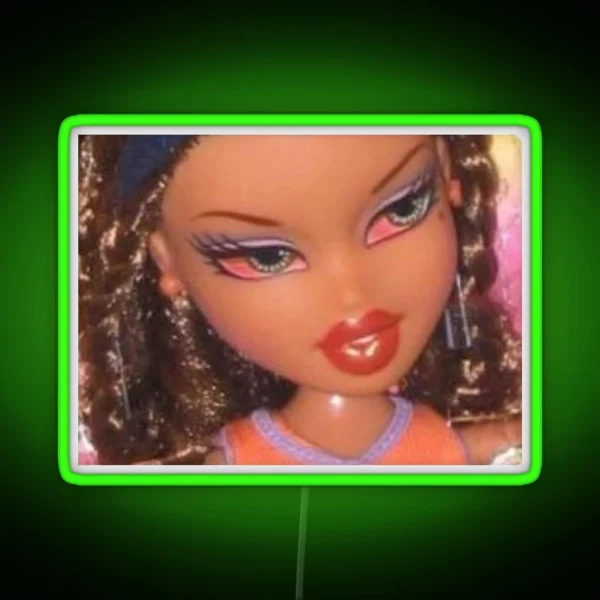 High Bratz Doll RGB Neon Sign