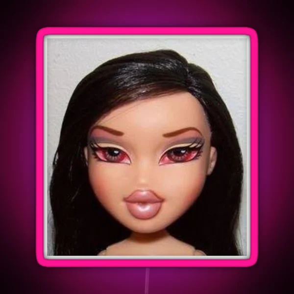 High Bratz Doll RGB Neon Sign