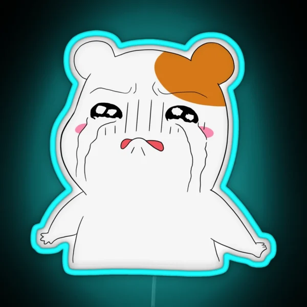 High Quality Ebichu Crying RGB Neon Sign