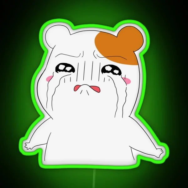 High Quality Ebichu Crying RGB Neon Sign