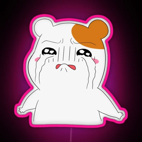 High Quality Ebichu Crying RGB Neon Sign