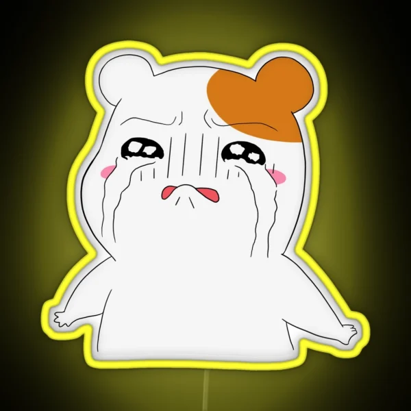 High Quality Ebichu Crying RGB Neon Sign
