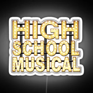 High School Musical RGB Neon Sign