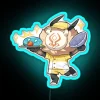 Genshin Impact Hilichurl Neon Sign with Hydro Slime RGB Color