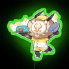 Genshin Impact inspired Hilichurl Hydro Slime themed neon decoration led