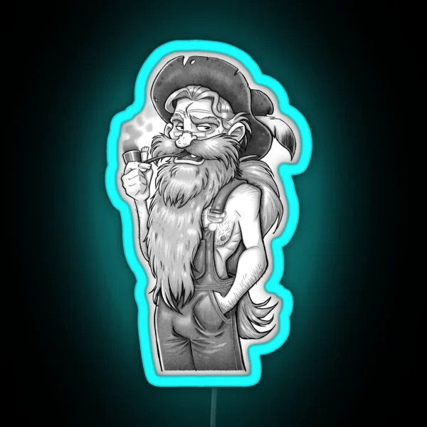 Hillbilly RGB Neon Sign
