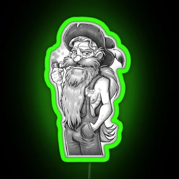 Hillbilly RGB Neon Sign