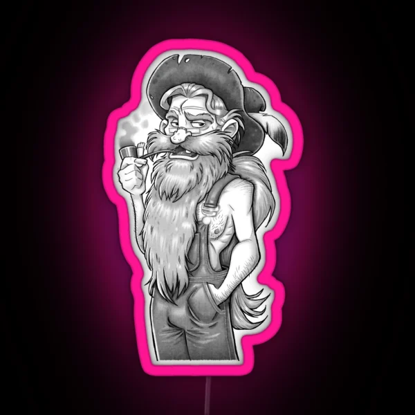 Hillbilly RGB Neon Sign