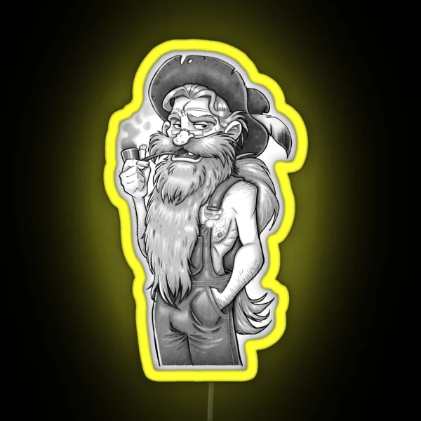 Hillbilly RGB Neon Sign