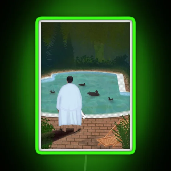 Him With Those Ducks RGB Neon Sign