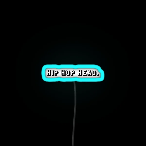 Hip Hop Head Future RGB Neon Sign