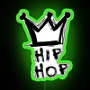 Urban Hip Hop Culture Decor RGB Neon Sign Artwork