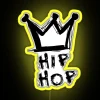 LED hip hop music culture king neon sign decoration ideas