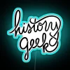 Neon History Lover's Dream Sign with Colorful RGB LED Lighting