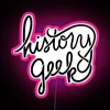 Personalized History Enthusiast Color Changing RGB Neon LED Sign Decoration