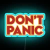 Classic sci-fi humor meets modern tech with this vibrant sign.