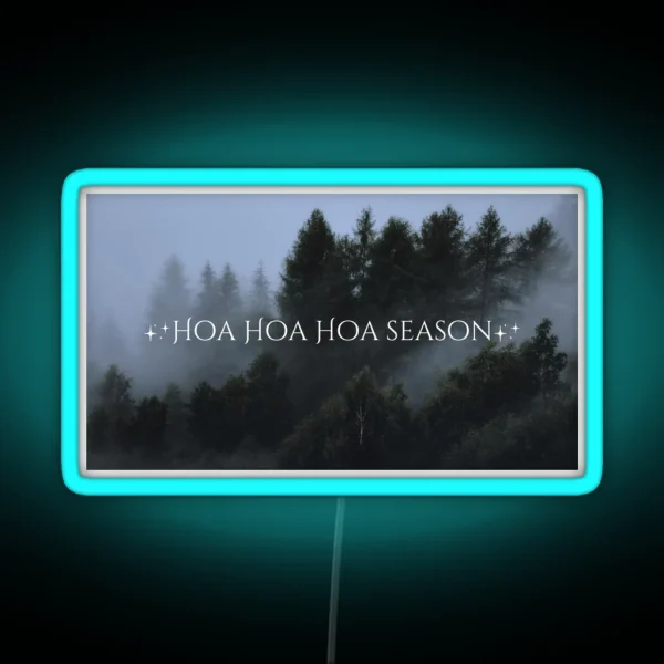 Hoa Hoa Hoa Season RGB Neon Sign