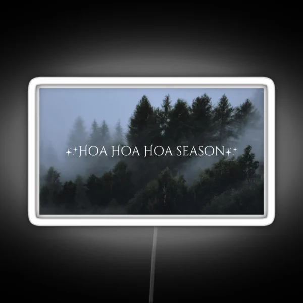 Hoa Hoa Hoa Season RGB Neon Sign