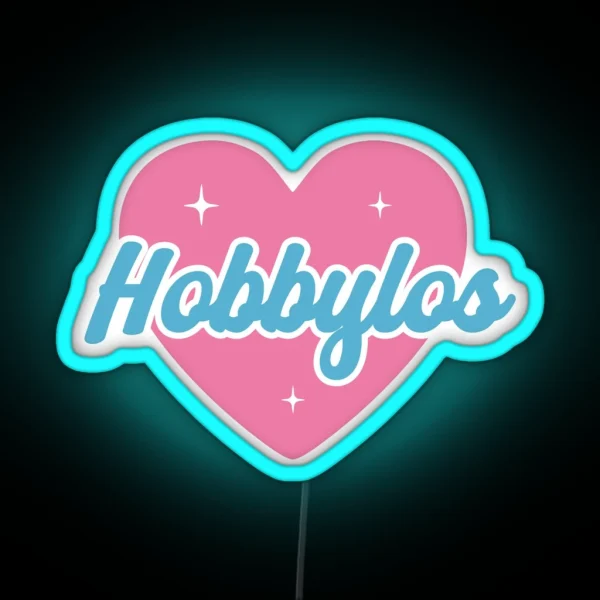 Hobbyless Heart RGB Neon Sign