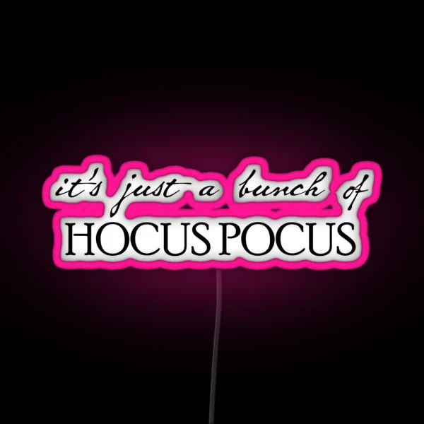 Hocus Pocus RGB Neon Sign