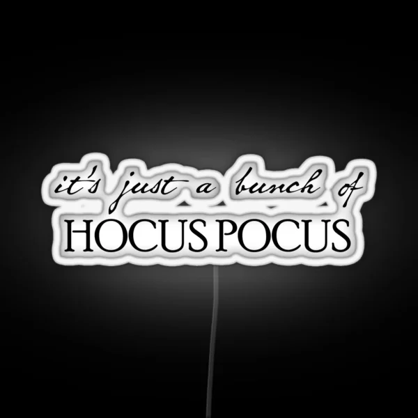 Hocus Pocus RGB Neon Sign