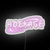 Customizable LED HOEKAGE RGB Neon Sign with Personalized Message Options
