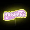 Customizable RGB LED signs with adjustable color and design options