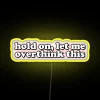 RGB LED Neon Sign with Personalized Messages and Vibrant Color Options