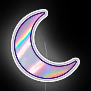 Holo Moon RGB Neon Sign