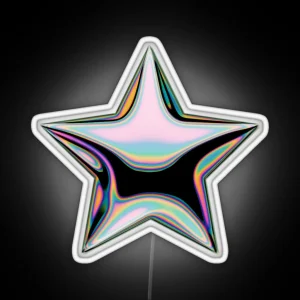 Holo STAR RGB Neon Sign