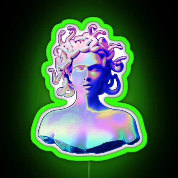 Holographic Medusa RGB Neon Sign