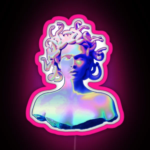 Holographic Medusa RGB Neon Sign