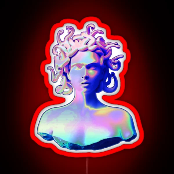 Holographic Medusa RGB Neon Sign