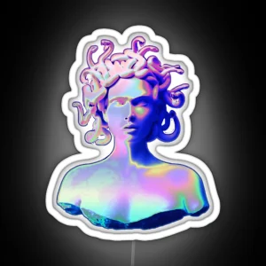 Holographic Medusa RGB Neon Sign