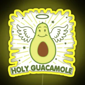 Holy Guacamole RGB Neon Sign