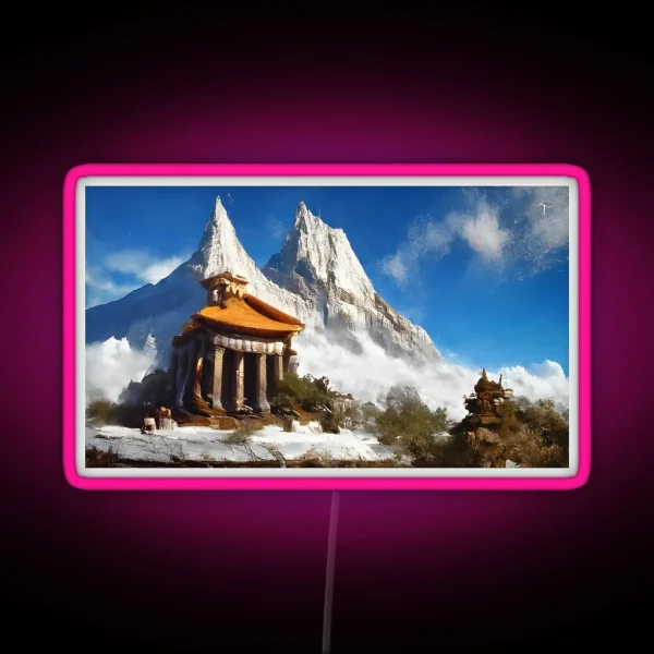Holy Temple RGB Neon Sign