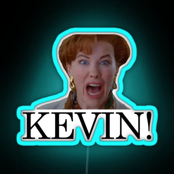 Home Alone Movie Kevin Led RGB Neon Sign
