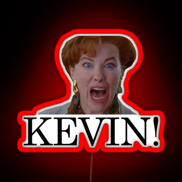 Home Alone Movie Kevin Led RGB Neon Sign