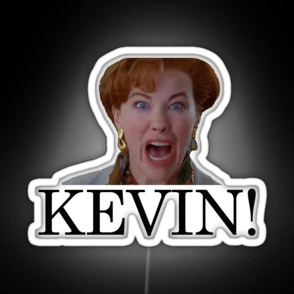 Home Alone Movie Kevin Led RGB Neon Sign