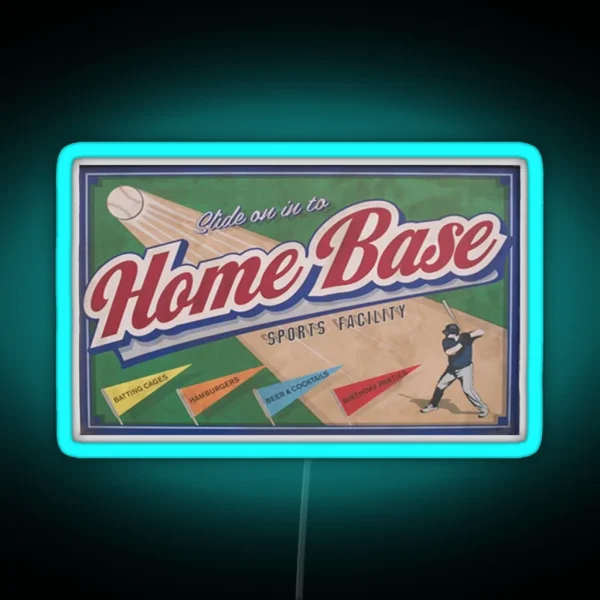 Home Base Crazy Ex Girlfriend RGB Neon Sign