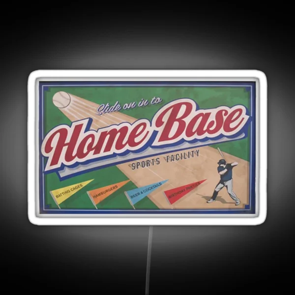 Home Base Crazy Ex Girlfriend RGB Neon Sign