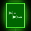 Break bad brewing habits with this vibrant neon home brewer sign