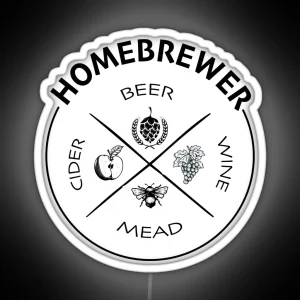 Home Brewer RGB Neon Sign