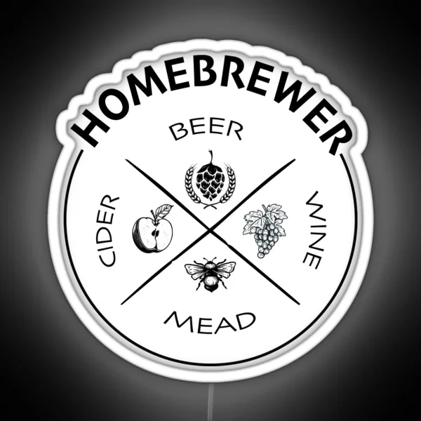 Home Brewer RGB Neon Sign