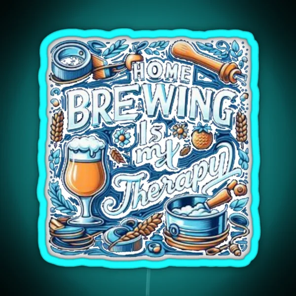 Home Brewer RGB Neon Sign