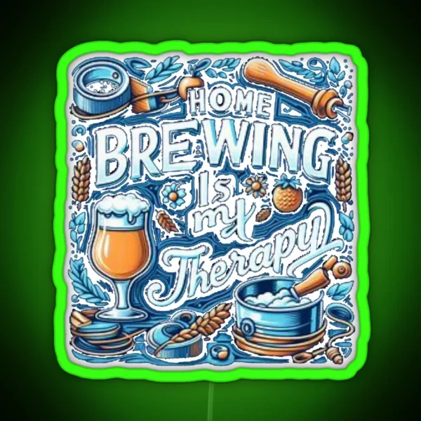 Home Brewer RGB Neon Sign