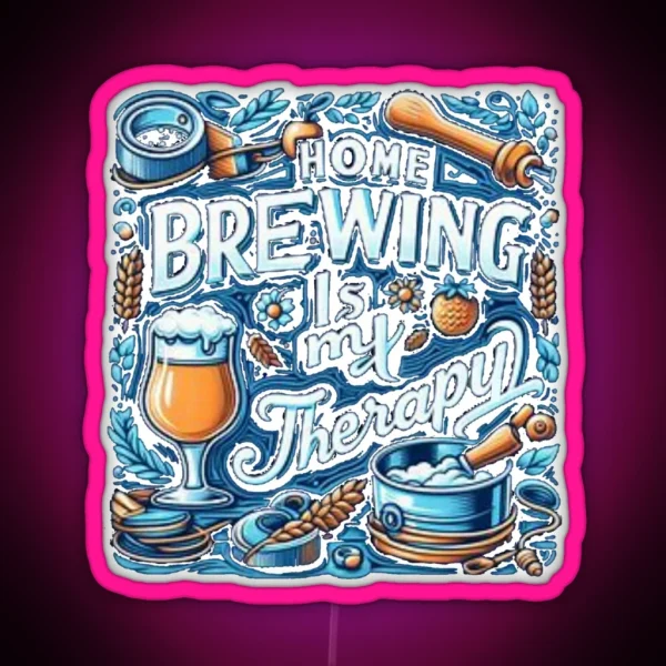 Home Brewer RGB Neon Sign