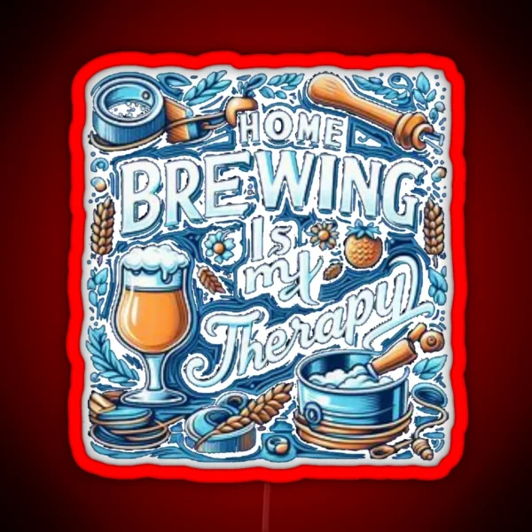 Home Brewer RGB Neon Sign